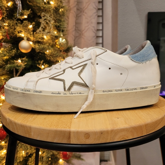 Golden Goose Sneakers, Hi Star, Plataform, Size 38, Perfect Condition - Picture 2 of 12